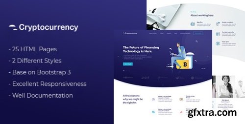 ThemeForest - CryptoCurrency v1.0 - HTML Template - 21457297