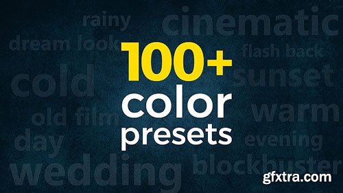 Videohive - 3-in-1 Pack: 100+ Cinematic & Wedding Color Presets - 21630012
