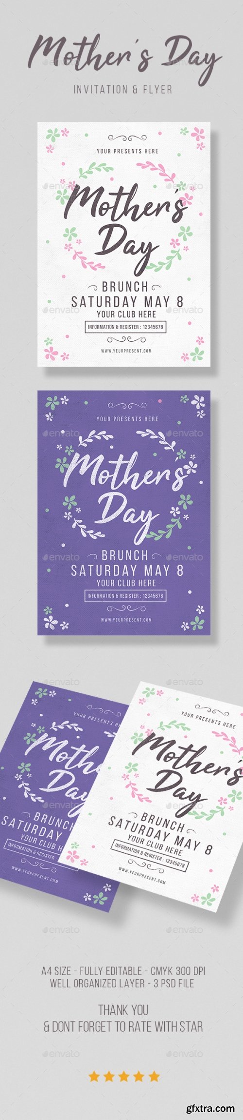Graphicriver - Happy Mother Day Vol.3 21780851