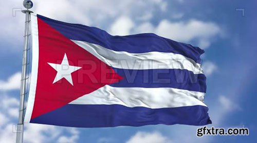 Cuba Flag Animation - Motion Graphics 73449