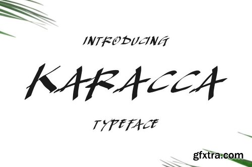 CreativeMarket Karacca Typeface 2373186