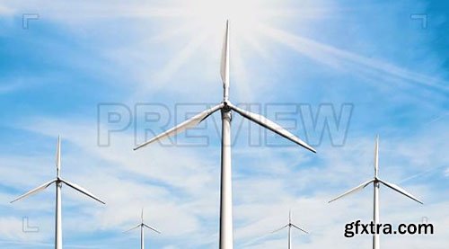 Wind Turbines - Motion Graphics 75580