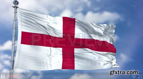 England Flag Animation - Motion Graphics 73475