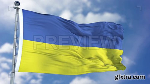 Ukraine Flag Animation 74482