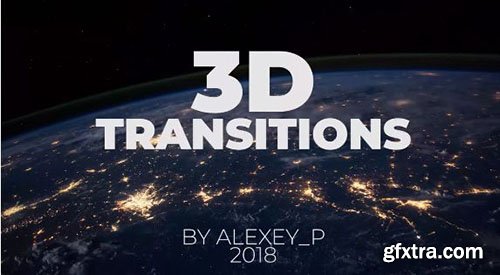 3D Transitions - Premiere Pro Templates 75725