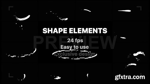 Liquid Shape Elements 77469