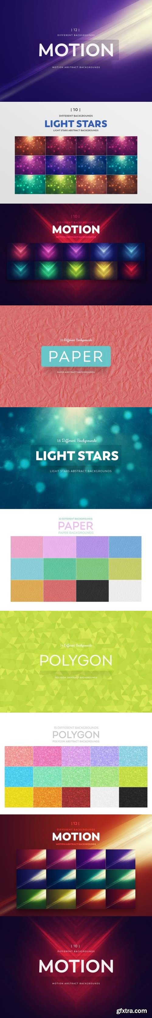 Motion Abstract Backgrounds Bundle