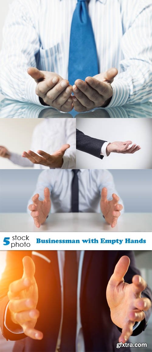 Photos - Businessman with Empty Hands