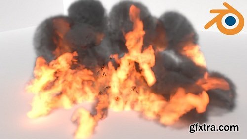 Blender 3D - Fire and Smoke Simulation Complete Guide
