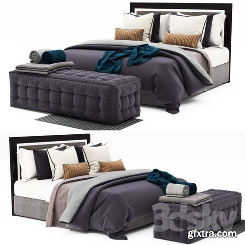 3dsky - Bed Collection 46