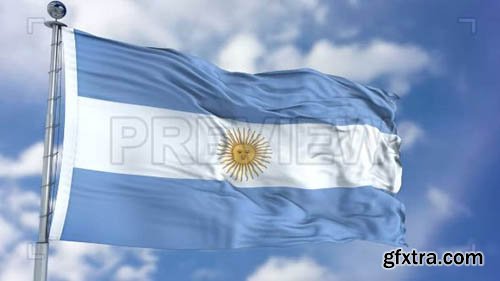 Argentina Flag Animation - Motion Graphics 73067