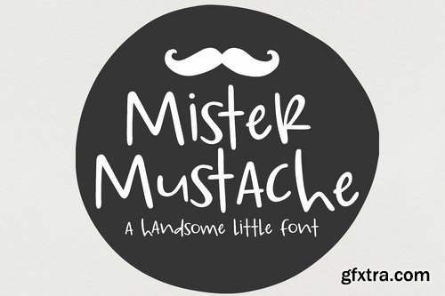 CM - NEW Font!! Mister Mustache 2485486