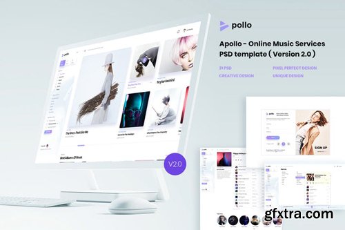 APOLLO - Online Music PSD Template v2.0 ( version 2.0 )