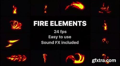 Flash FX Fire Elements - After Effects 78511