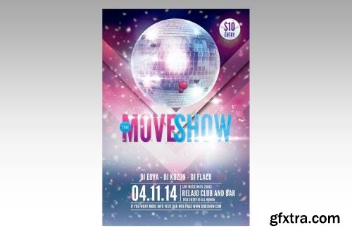 Move Show Flyer Poster