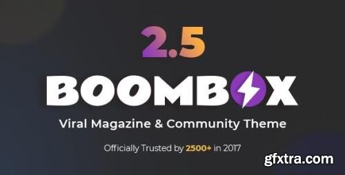 ThemeForest - BoomBox v2.5 - Viral Magazine WordPress Theme - 16596434 - NULLED