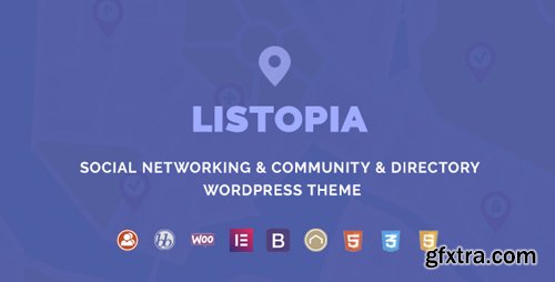 ThemeForest - Listopia v1.3.1 - Directory Community WordPress Theme - 20740002