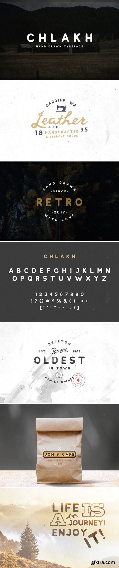 CM - Chlakh - Hand Drawn Typeface 1590819