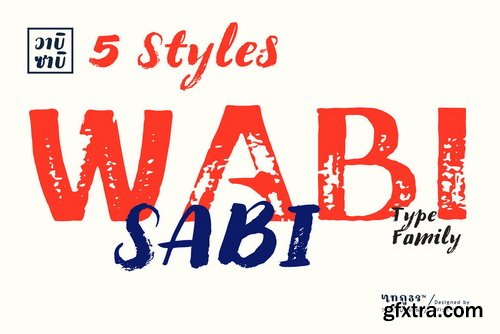 Wabi Sabi Font Family