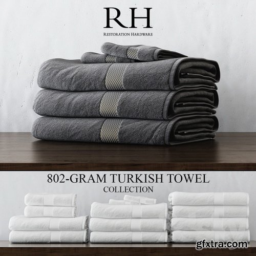 3dsky - RH 802-GRAM TURKISH TOWEL COLLECTION 5