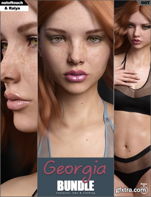 Daz3D - Georgia Bundle for Genesis 3 Female(s)