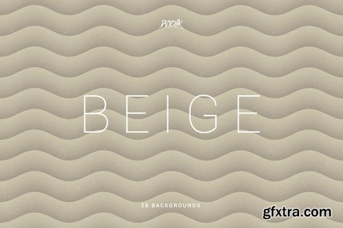 Beige Soft Abstract Wavy Backgrounds