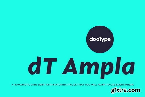 dT Ampla Font Family