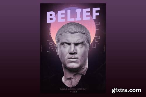 Belief Music Flyer Poster
