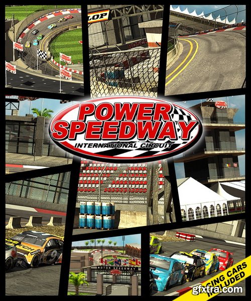 Daz3D - Power Speedway