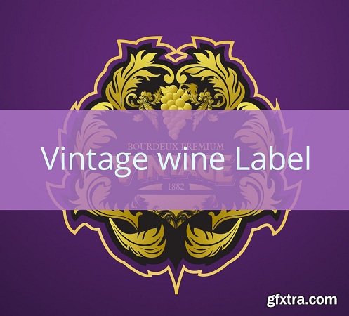 The Illustrator series - Creating a Vintage Wine label