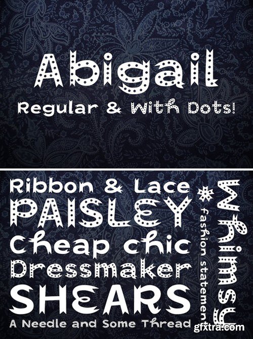 CM - Abigail Display Fonts 1589079