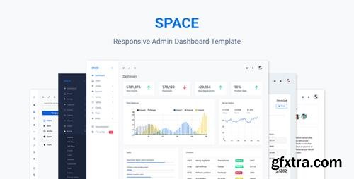 ThemeForest - Space - Responsive Admin Dashboard Template (Update: 6 January 18) - 21001607