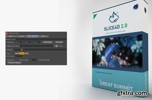 Slice4D V2 Plugin for Cinema 4D