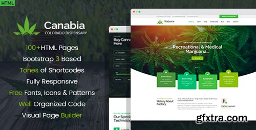 ThemeForest - Canabia - Medical Marijuana Dispensary HTML Template - 21748193 - RiP