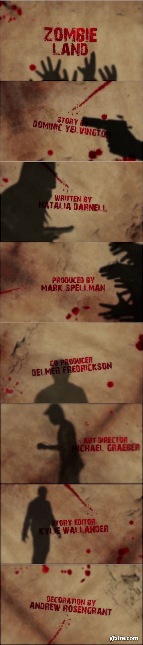 Zombieland Horror Opening Titles