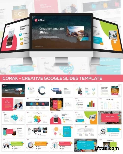 Corak - Creative Google Slides Template