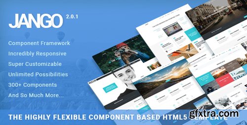 ThemeForest - Jango v2.0.1 - Highly Flexible Component Based HTML5 Template - 11987314