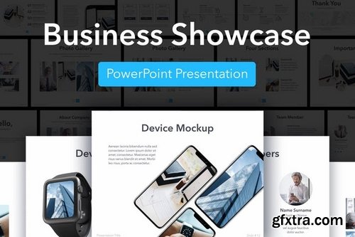 Business Showcase PowerPoint Template