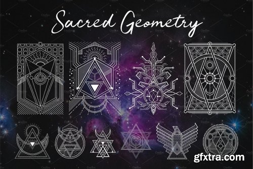 CreativeMarket New Sacred Geometry 2380464
