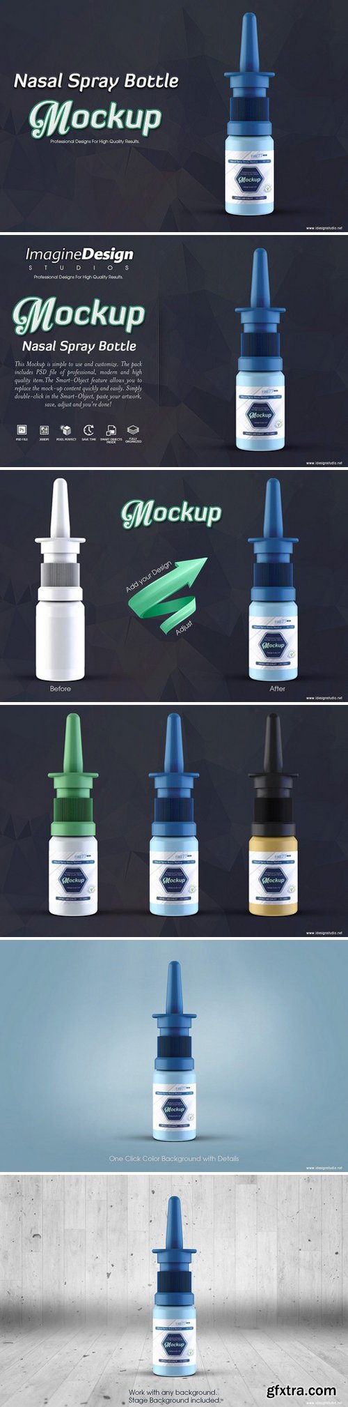 CM - Nasal Spray Bottle Mockup 2429006