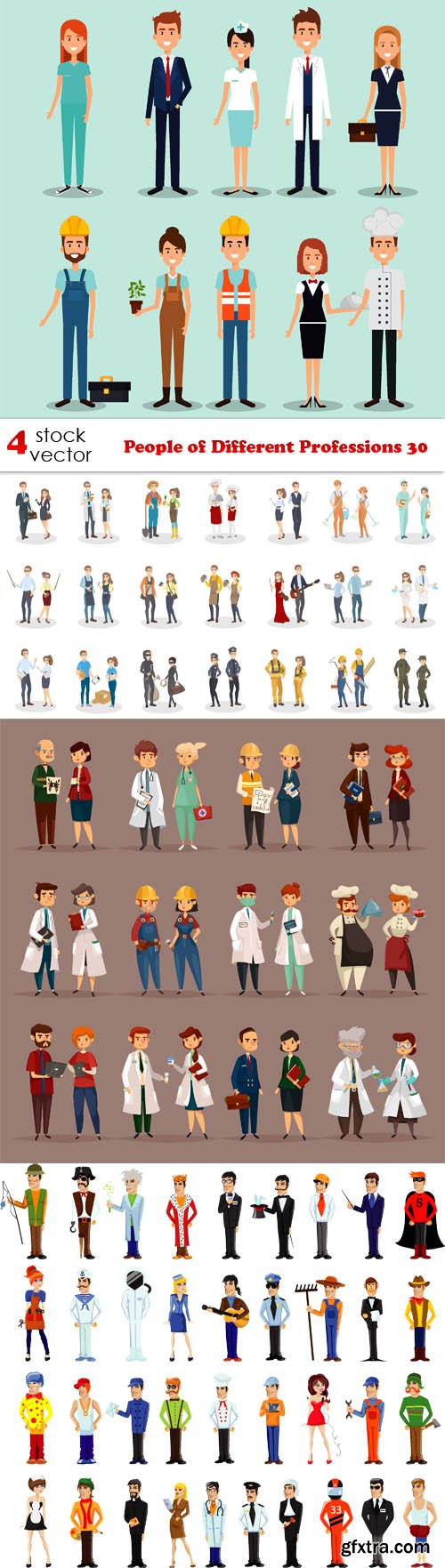 Vectors - People of Different Professions 30