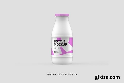 Yogurt Bottle 100ml Eye Level