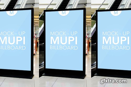 Mock Up Mupi Billboard