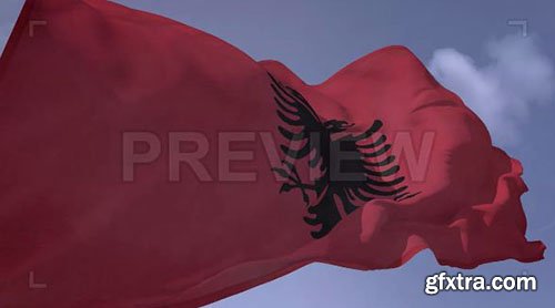 Albania Flag - Motion Graphics 79191