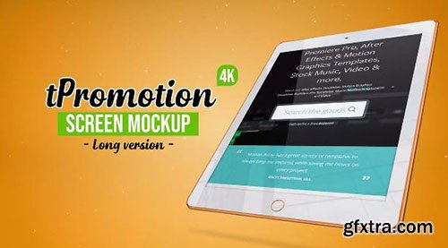 Promotion Tablet Screen MockUp - After Effects 79027