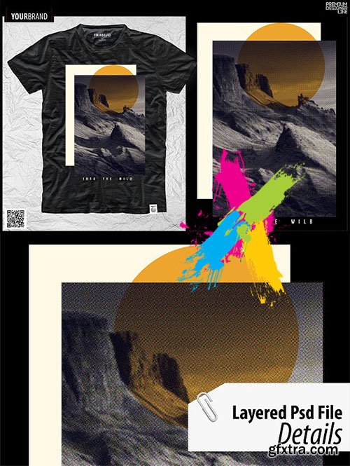 CreativeMarket - T-Shirt Print 2444410