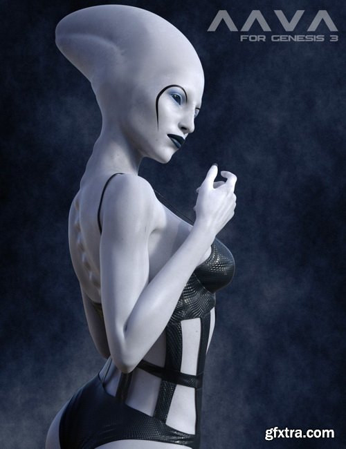Daz3D - Aava Alien Species for Genesis 3 Female