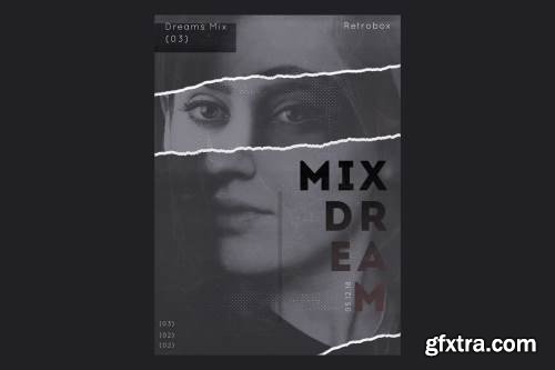 Dreams Mix Flyer Poster