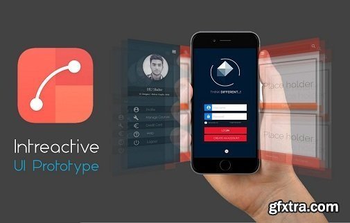 Interactive UI Prototype with Flinto
