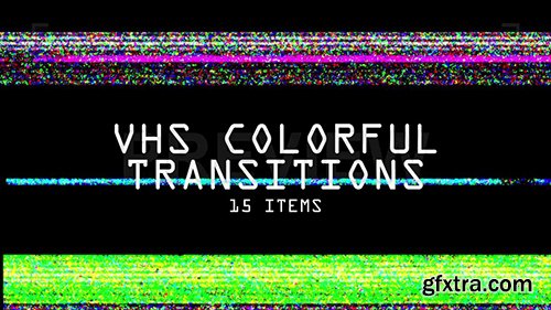 VHS Colorful Transitions Pack 82072